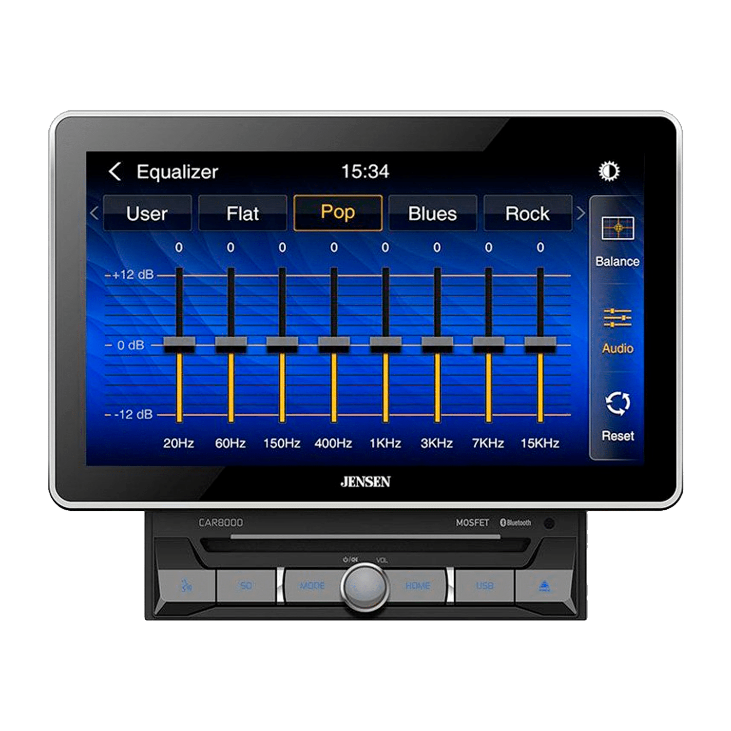 10.1″ CD/DVD Multimedia Receiver with Apple CarPlay and Android Auto – CAR8000