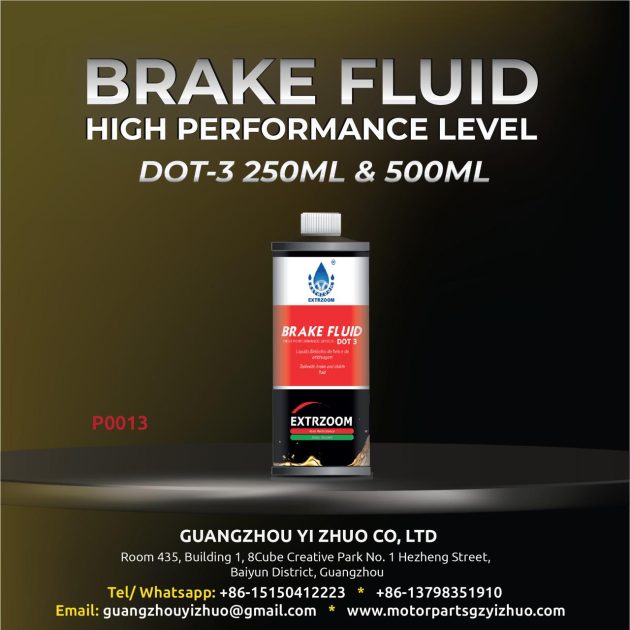 EXTRZOOM BRAKE FLUID HIGH PERFORMANCE LEVEL DOT-3