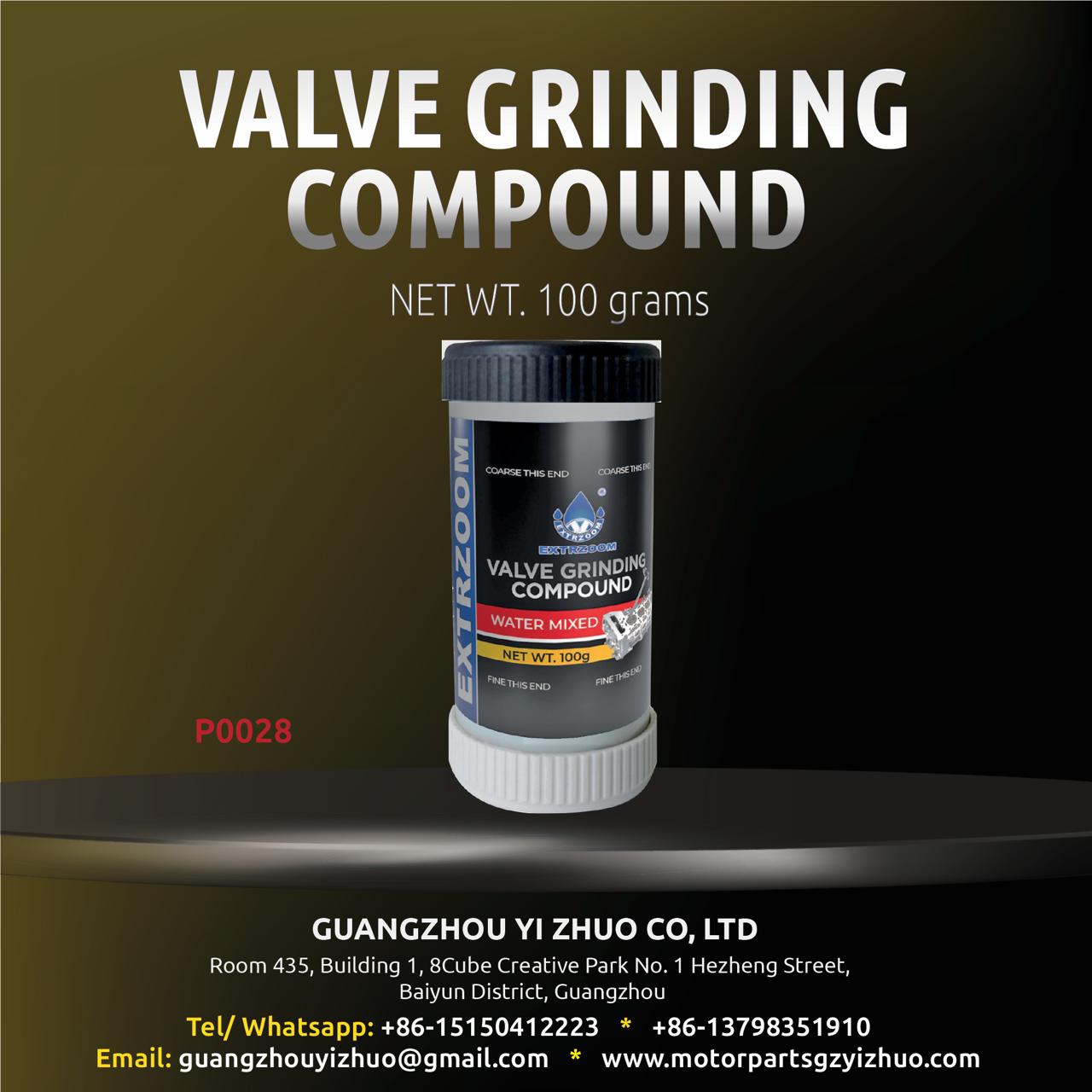 VALVE GRINDING COMPOUND NET WT. 100 grams