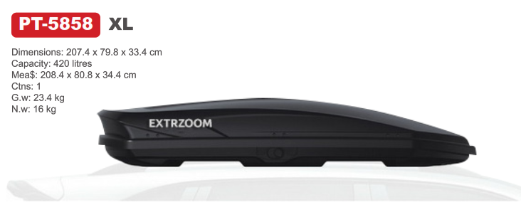 ROOF BOXES PT-5858 - Image 3