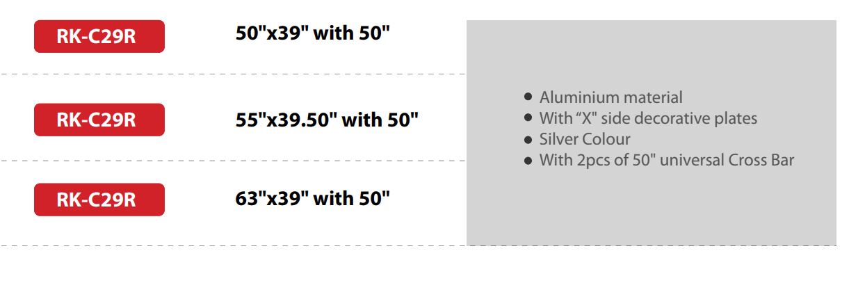 Universal Roof Rack | Universal Cross Bar | Available in All Pickup Sizes - Image 2