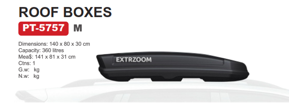 ROOF BOXES PT-5757 M