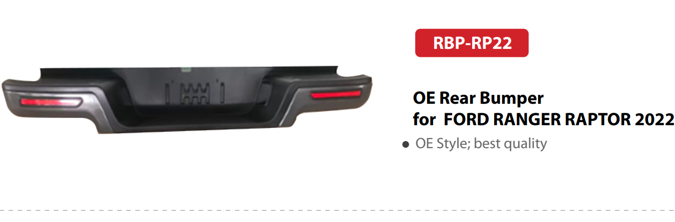 RBP-RP22 | OE Rear Bumper for FORD RANGER RAPTOR 2022