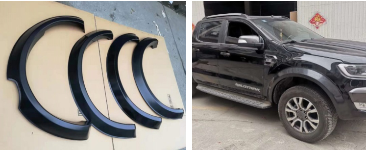 RG19-C29 | RAPTOR ESTILO - ABS FENDER FLARE for FORD RANGER T8 2019-2022 (WITHOUT LED LIGHTS)