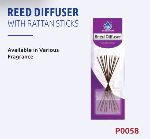REED DIFFUSER WITH RATTAN STICKS