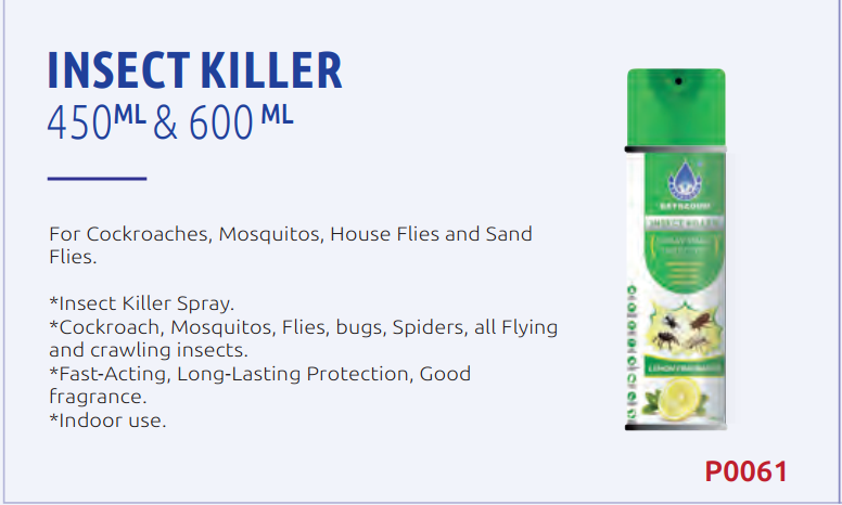 INSECT KILLER 450ML & 600 ML
