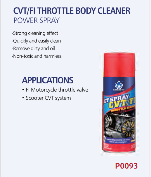 CVT/FI THROTTLE BODY CLEANER