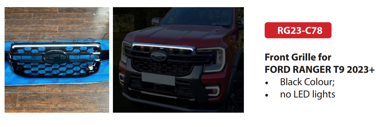 Front Grille for FORD RANGER T9 2023+| RG23-78