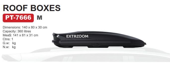 ROOF BOXES PT-7666